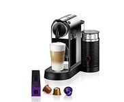 Nespresso CitiZ and Milk Coffee Machine by DeLonghi - Chrome