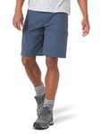 Wrangler Authentics Men's Performance Comfort Flex Cargo Short, Glacier, 46 Big