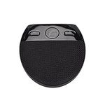 PUSOKEI Handsfree Bluetooth Speakerphone, V5.0 Cell Phone Automobile Speakerphones, Cell Phone Car Kit Assistant Car Visor Bluetooth Receiver for Handsfree Talking, Motion Auto On, Voice Guidance