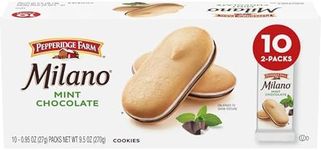 Pepperidge Farm Milano Cookies, Mint, 10 Packs, 2 Cookies per Pack