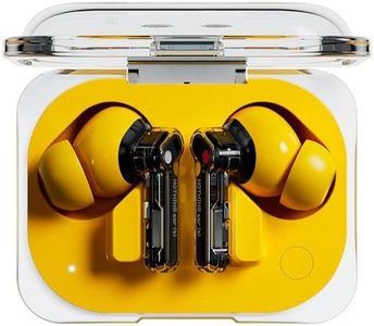 Nothing Ear (a) Wireless Earbuds with ChatGPT Integration, 45dB Hybrid Noise Cancelling, Hi-Res Audio, Advanced Equaliser, Dual Connect, 6 Mics, 42.5H Playtime, Bluetooth 5.3, Yellow