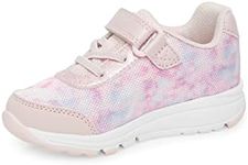 Stride Rite Unisex-Child Sr Lighted Glimmer, Blush, 12 Wide Little Kid