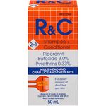 R&C Lice Treatment Shampoo/Conditioner, 50g