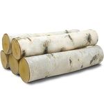 Wilson Large Birch Fireplace Log Set (5 Logs: 3''-5'' Dia. x 17-18" Long)