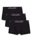 Emporio Armani Men's Cc722-111610 Swim Trunks, Black, S UK