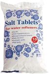 Pack of 1 25 Kg Salt Tablets | Food Grade | Compatible to All Water Softner Machines, 100% Genuine British Salt Tablet, Tablet Salt of Premium Quality (1)