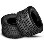 Motorhot Set of Two 24x12.00-12 6 Ply Lawn Garden Tractor Tires 24x12.00x12 Tubeless Golf Cart Turf Tires