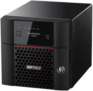 BUFFALO TeraStation 3230DN 2-Bay 8TB (2x4TB) Desktop Small-Med Business NAS w/Hard Drives Included