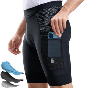 SPEEDCYC Men’s Bike Shorts 4D Padded Cycling Bicycle Road Biking Mountain Riding UPF 50+ Cycle Shorts