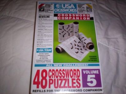 USA Crosswords Crossword Companion Refill - 48 Crossword Puzzles - Volume 5 by Herbko International