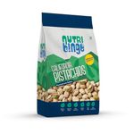 NUTRI BINGE Premium California Roasted & Salted Pistachios | 500 g | Pista Dry Fruit | Resealable Pack | Rich in Protein & Fibre | Boost Immunity | Gluten Free