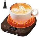 CEROBEAR Coffee Mug Warmer, New Upgrade Gravity-Induction Mug Warmer for Desk with 9 Temperature Settings, 1-9 Timer Smart Candle Cup Warmer Beverage Coffee Warmer for Home & Office…