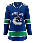 Women's Vancouver Canucks NHL Fanatics Breakaway Home Jersey (Large)