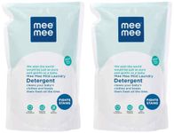 Mee Mee Mild Baby Liquid Laundry Detergent (500 ml - Refill Pack) (Pack of 2)