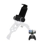 Phone Controller Holder, Foldable Anti Slip Adjustable Universal Gamepad Cell Phone Mount, Compact and Exquisite Game Handle Phone Clip, Suitable for Xbox Series X, for Xbox One, Etc