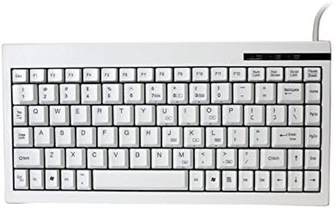Adesso Mini PS/2 Keyboard (White)