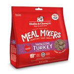 Stella & Chewy's Freeze Dried Raw Tantalizing Turkey Meal Mixer – Dog Food Topper for Small & Large Breeds – Grain Free, Protein Rich Recipe – 18 oz Bag