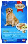 Smart Heart Adult Dog Food, Chicken and Egg, 3 kg