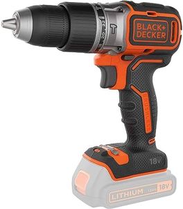 Black & Decker 18V Brushless Hammer Drill - Bare Unit (Battery not Included)