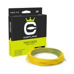Cortland Trout Boss HTx Floating Fly Line - Green/Yellow (WF6F)