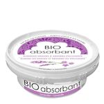 ATTITUDE Bio Absorbant Air Purifier with Activated Carbon Freshener, Odor Remover, Plant and Mineral-Based, Vegan, Lavender, 227 grams