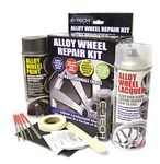 MP Essentials Car Professional Wheel Rim Refurbishment Restore Alloy Wheel Repair Kit for Damage, Scuffs & Srapes (Technik Grey)