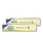 Smyle Mouth Ulcer Gel | Cures Painful Mouth Ulcers, Soothes Burning Sensation and Eliminates Pain |100% Ayurvedic | For All Age Groups, Suitable for Even Pregnant Women - 10 gm Each(Pack of 2)