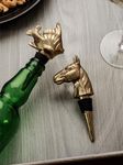 Trovea's Stunning Bottle Stoppers Set | Horse & Goldfish Designs | Premium Aluminium Caps | Perfect Gifts for Drink Enthusiasts