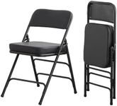 KAIHAOWIN 2 Pack Folding Chairs wit