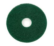 Oreck Commercial 437.056 Cleaning Pad, 12-Inch Diameter for 550MC Orbiter Floor Machine, Green