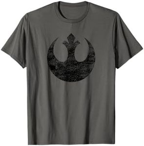 Star Wars Rebel Alliance Logo Weathered Light Camiseta