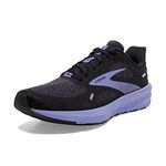 Brooks Women's Launch 9 Black/Ebony/Purple Running Shoes- UK7 (1203731B060)