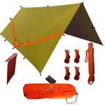 SURVIVART PRO, Water Collect, Survival-Tent-tarp, Non Toxic Ultralight Hammock-rain-Fly, Emergency shelter Tent, Backpacking Gear, Tent-tarp, Camping tarp Waterproof, Hammock Tents, rain Fly