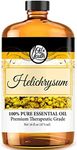 Oil of Youth - Helichrysum Essential Oil (16oz Bulk) Pure Therapeutic Grade Essential Oil for Aromatherapy, Diffuser, Stress Ease, Skin Therapy - Helichrysum Oil