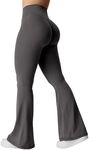 YEOREO Kalie Flare Scrunch Leggings