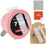 EAZUSE HD Films for Nintendo Sound Clock Alarmo, Transparent HD Clear Screen Protector Compatible with Nintendo Alarmo 2 Pack, High Definition Anti-Scratching Anti-Fingerprint