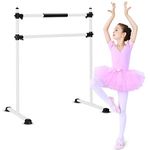 Ballet Barre Portable Double, Freestanding Ballet Barre Adjustable, Heavy Duty Dancing Stretching Ballet for Home or Studio Dancing, Fitness Ballet Bar for Kids and Adults