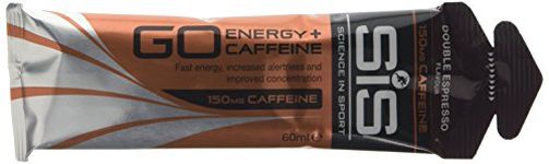 Science in Sport Go Isotonic Energy Gel with Caffeine, Double Espresso, 60ml (6 Packs)