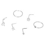Claire's Nose Ring Stud and Hoops -