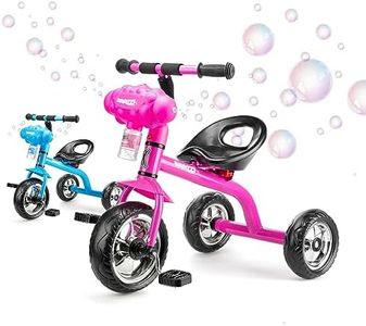Xootz Bubble Go Trike for Kids, 3 Wheel Bike for Toddlers with Bubble Machine, Age 3+, Multiple Colours
