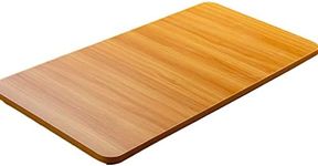 Ekkio Wood Desktop 120cm, Table Top, Particleboard Materials, Rounded Corners, Smooth Edges, Laptop Computer Home Workstation for Home Office, Oak Color