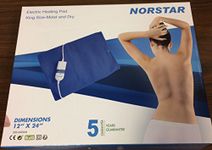 Overseas USE ONLY Norstar 200 King Size Moist & Dry Heating Pad 220-240 Volt