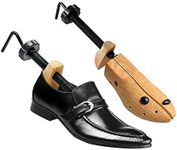 2-Way Wooden Shoes Stretcher Expander Shoe Tree Unisex Bunion Plugs (L:EU 42-46, 2)