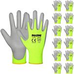 DULFINE Safety Work Gloves for Men 