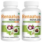 Original Renaatus Nova Capsule 120 Ayurvedic with 12 Natural Ingredients | AYUSH Natural Ingredients for Mind and Body (120 count (Pack of 2)