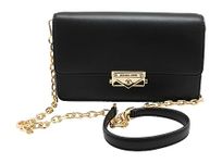 Michael Kors handbag for women Cece clutch crossbody purse (Black gold)