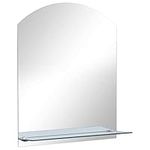 vidaXL Tempered Glass Wall Mirror w