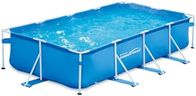 Summer Waves - Piscine Tubulaire rectangulaire - 4,57x2,13x0,84 m - Bleue