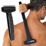 Bearback Back Scratcher for Men & Women - Provides Instant Itch Relief - Long Reach Folding Handle, Skin-Safe Bristles for Gentle Exfoliation - Extendable, Portable, Easy to Clean - Small Business, Ships from Canada