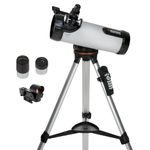 Celestron 31150 LCM 114 Series Computerised Newtonian Reflector Telescope, Silver
